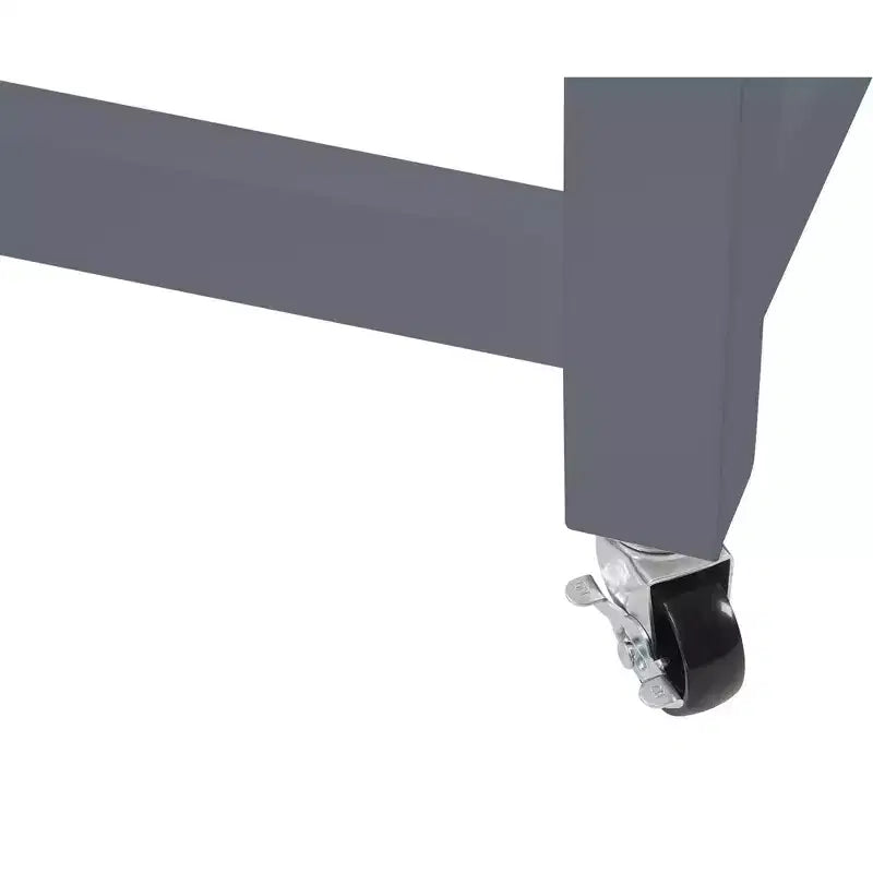Carrello da Cucina/Isola 30 Mobile con Top in Marmo, Cassetto Inferiore e Cesto Scorrevole in Filo Metallico