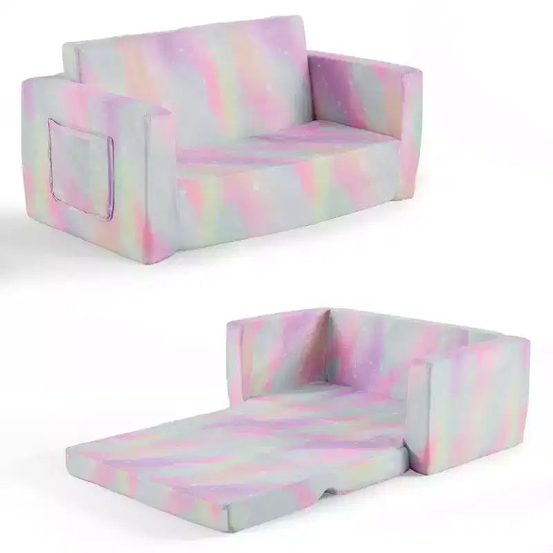 Karl Home 1-Piece Full Sponge Kids Double Folding Sofa Bed Kids Sofa