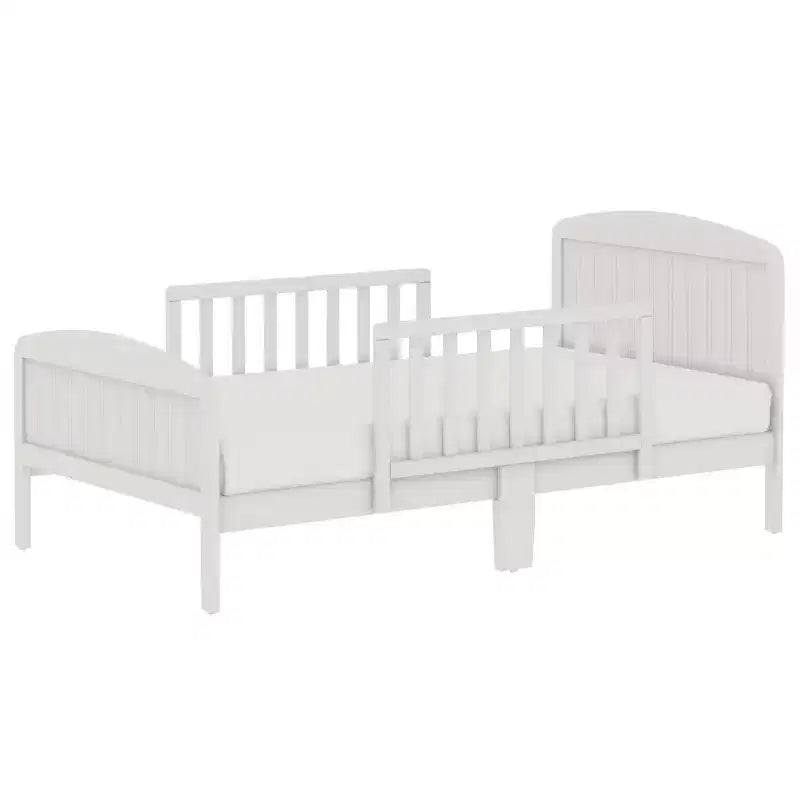 Letto per bambini, struttura in legno massiccio con sponde laterali, per età 1-3 anni