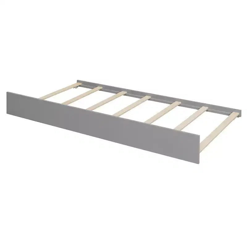 Letto a capanna in legno una piazza con letto estraibile una piazza
