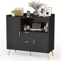 COZONY 40 Buffet Sideboard Cabinet with Storage, 2 Drawers & 2 Doors, Coffee Bar Kitchen Storage Cabinet for Dining Room, Entryway