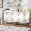 LITTLE TREE 59" Modern Storage Cabinet White